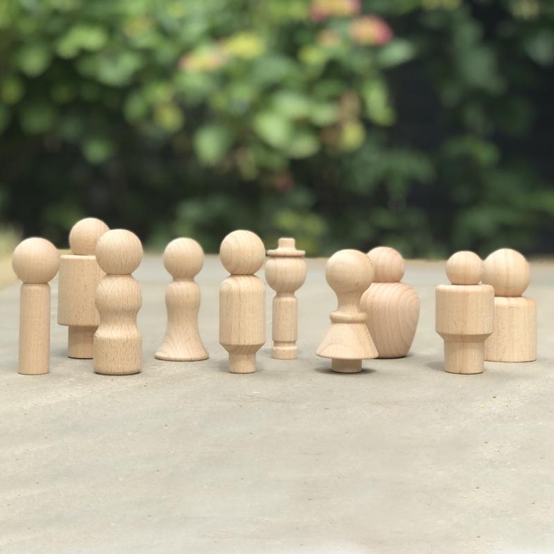 Wooden Community Figures, Learning SPACE