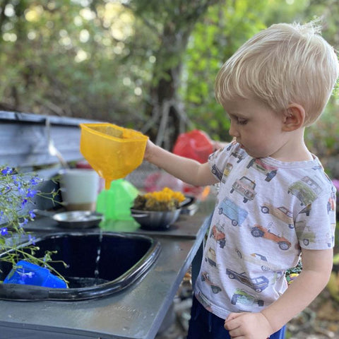 Translucent Colour Funnel Set - Pk6, Pool, Water & Sand Toys Learning SPACE