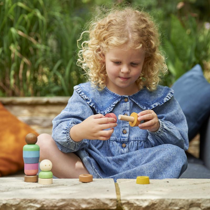 Rainbow Community People - Pk5 / 25 pieces, Learning SPACE