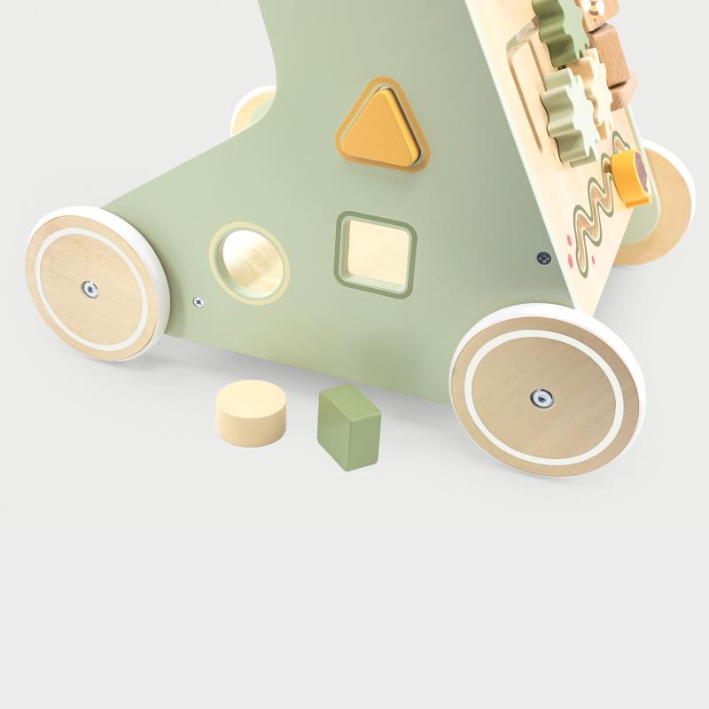 Wooden Baby Walker Activity Toy, Learning SPACE