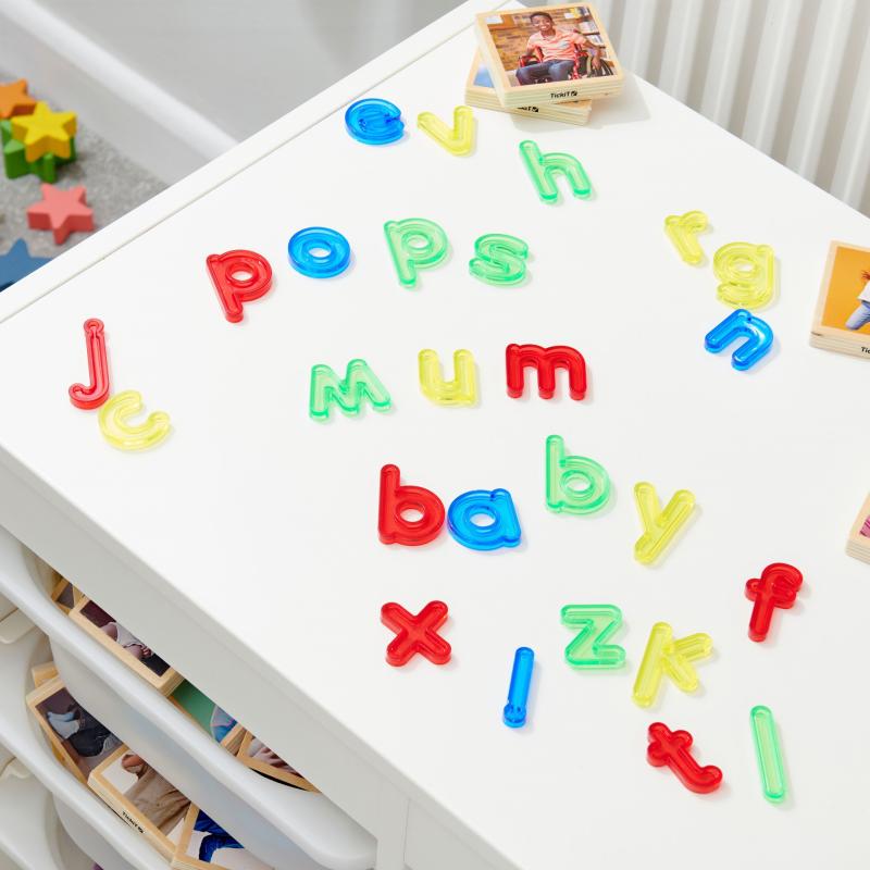 Translucent Letters Lowercase - PK26, Learning SPACE