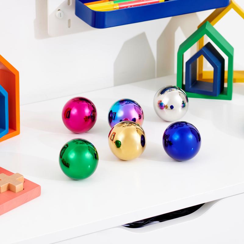 Sensory Reflective Colour Mystery Balls, Sensory toy Learning SPACE