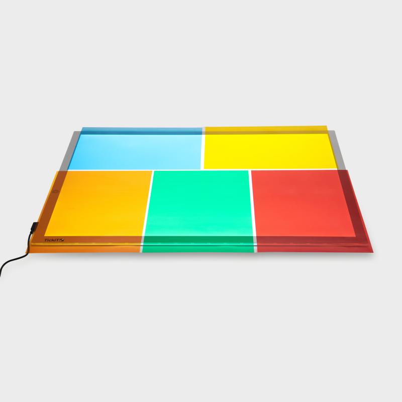 Colour Acetate Sheets Pack of 5, Learning SPACE