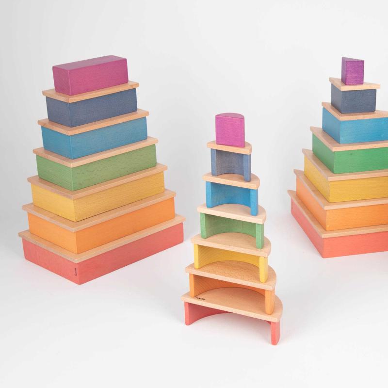 Rainbow Architect Set - Pk28, Learning SPACE