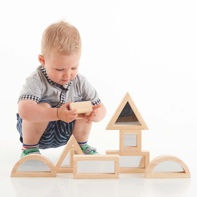 Large Mirror Blocks - Pk8, Learning SPACE
