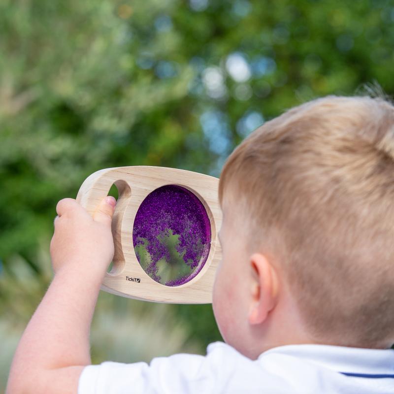 Easy Hold Glitter Panel - Purple, Learning SPACE