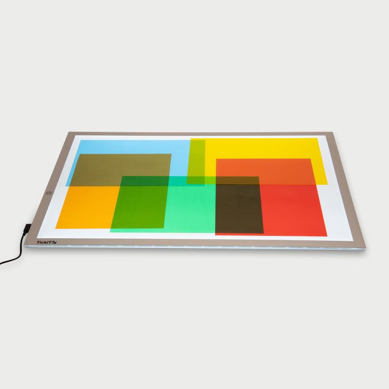 Colour Acetate Sheets Pack of 5, Learning SPACE
