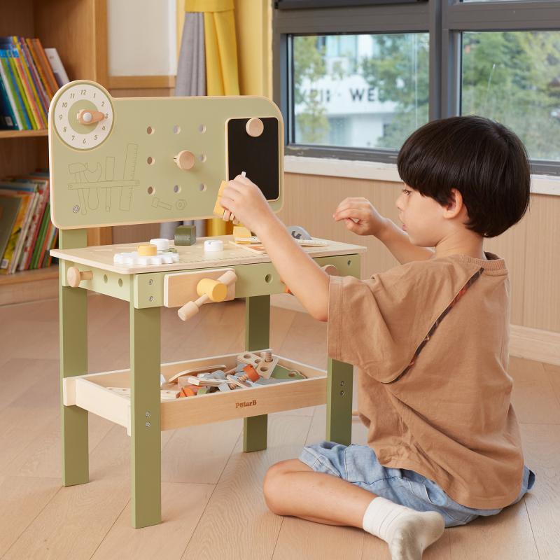 Wooden Play Tool Bench, Learning SPACE