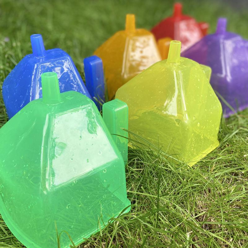 Translucent Colour Funnel Set - Pk6, Pool, Water & Sand Toys Learning SPACE