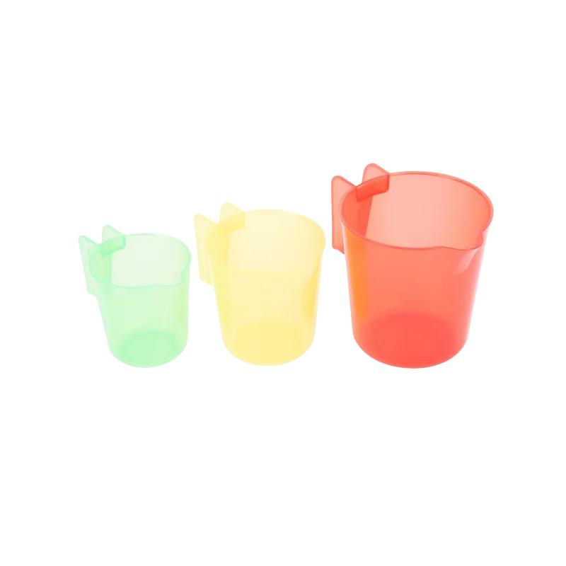 Translucent Colour Nesting Jugs - Pk3, Learning SPACE