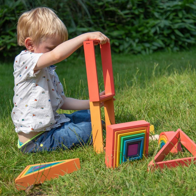 Rainbow Architect Set - Pk28, Learning SPACE
