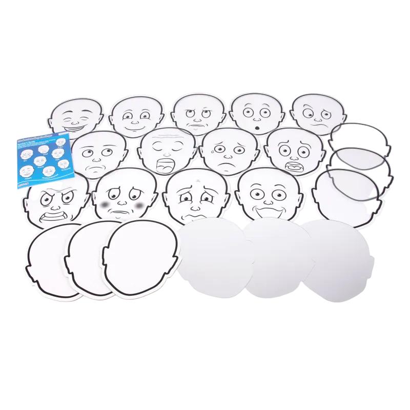 Understanding Feelings Facial Expressions Pack, Flash Cards Learning SPACE