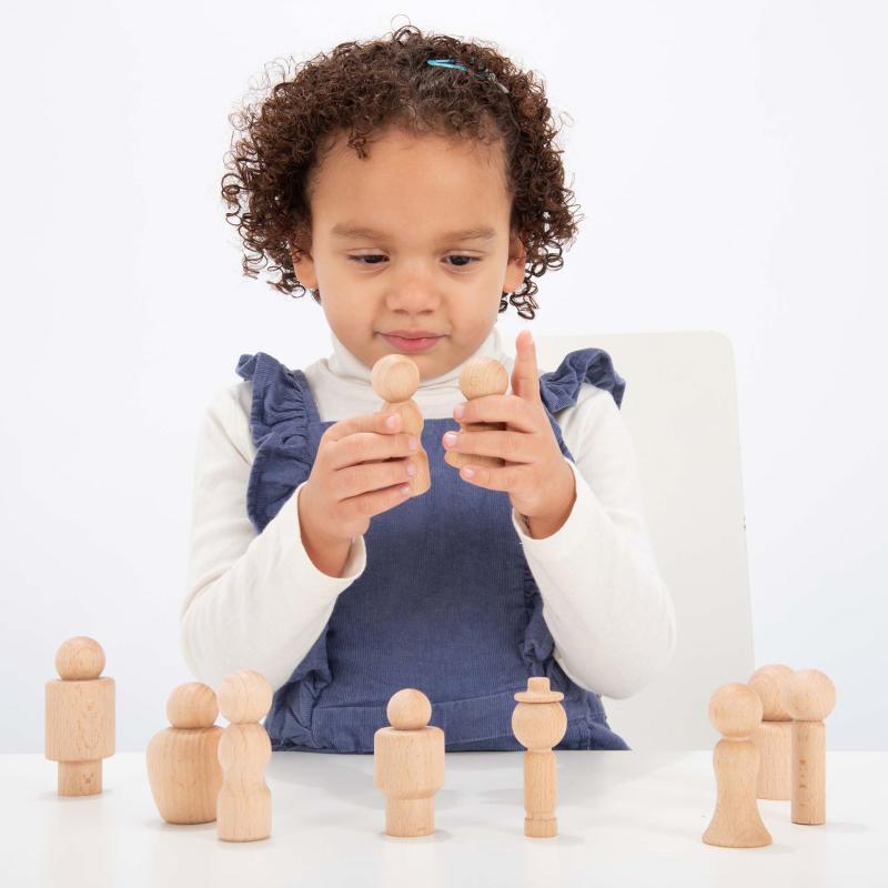 Wooden Community Figures, Learning SPACE
