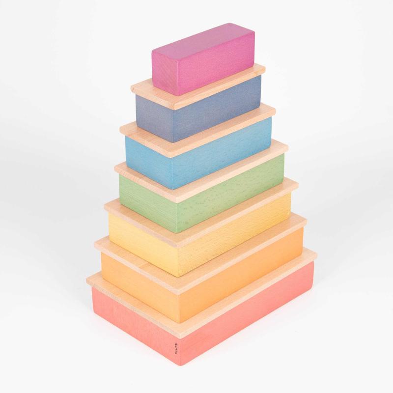 Rainbow Architect Rectangles - Pk7, Learning SPACE
