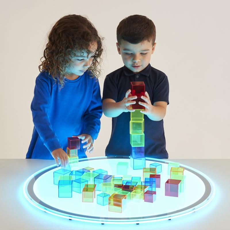 Translucent Cube Set - Pk54, Building Toys Learning SPACE