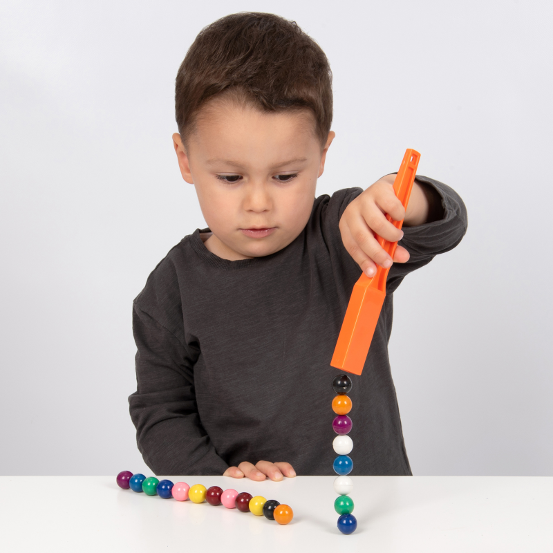 Magnetic Wands & Marbles Set - Pack of 22