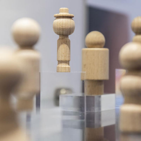 Wooden Community Figures, Learning SPACE