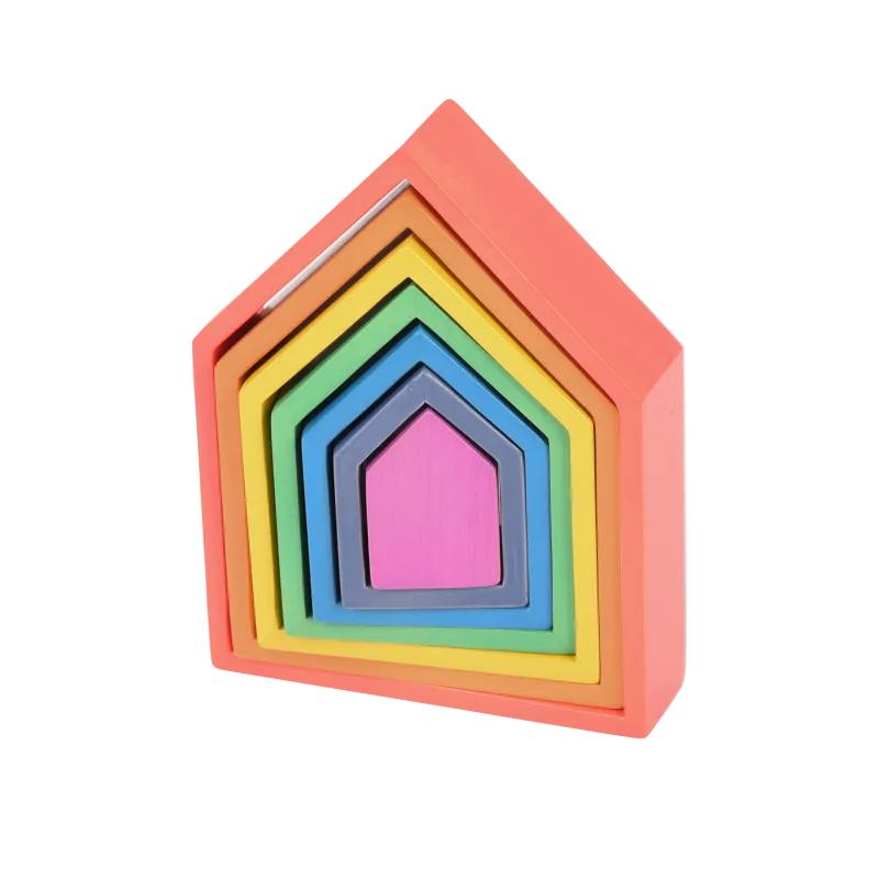 Rainbow Architect Houses - Pk7, Learning SPACE