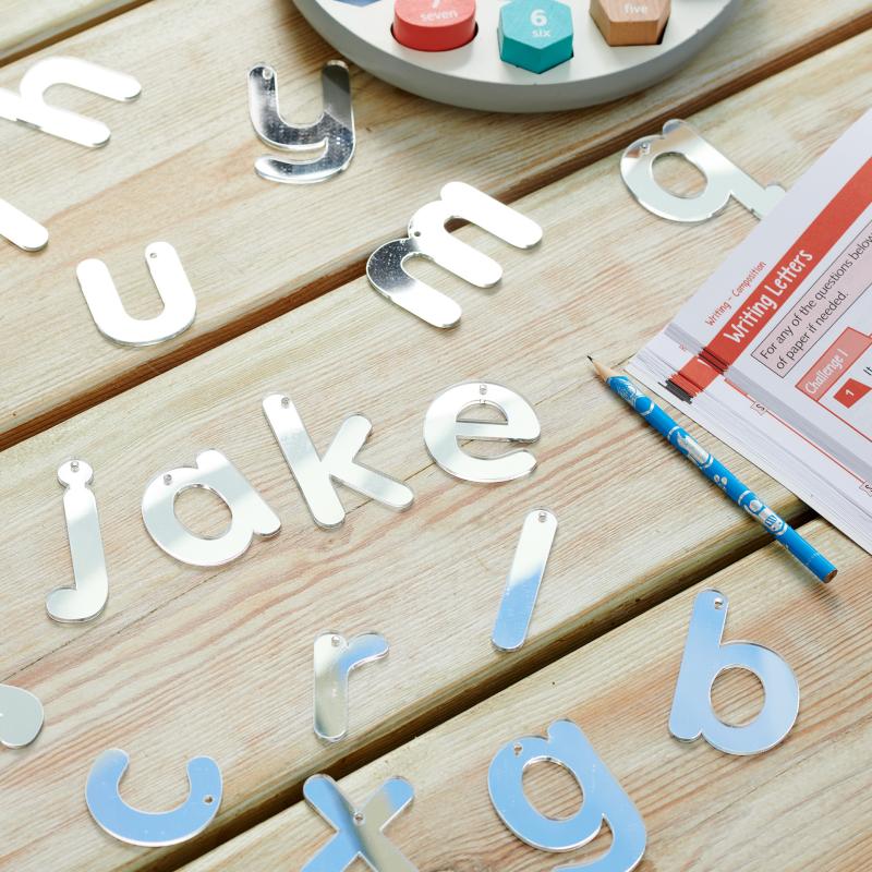 Mirror Letters Lower Case, Activity Toys Learning SPACE