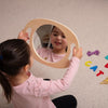 Hand Held Wooden Mirror, Learning SPACE