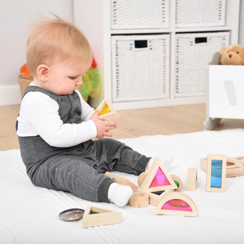 Rainbow Block Set - Pk24, Learning SPACE