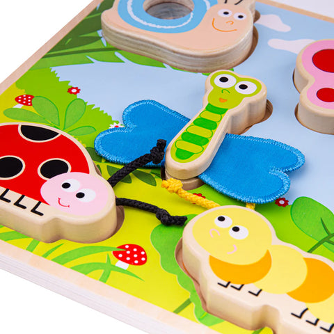 Touch and Feel Puzzle-Early years Games & Toys, Games & Toys, Sound. Peg & Inset Puzzles, Tactile Toys & Books, Tidlo, Wooden Toys-Learning SPACE