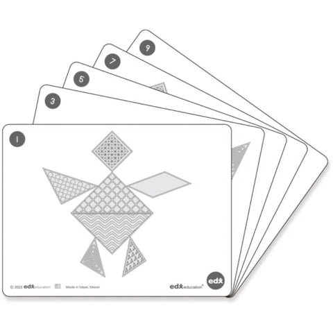 Green-n-Learn Sensory Tangram Classroom Set