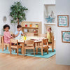 Circular Table with 8 Chairs, Learning SPACE