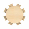 Circular Table with 8 Chairs, Learning SPACE