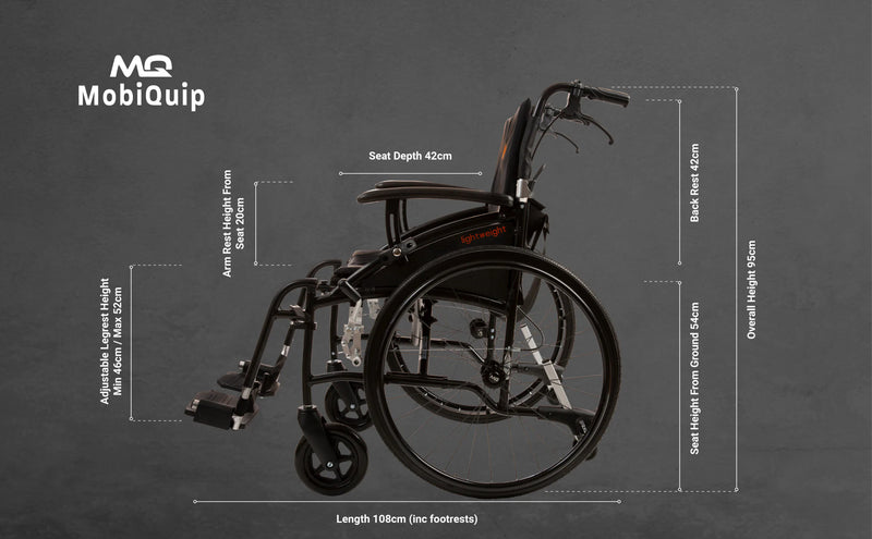 MobiQuip Lightweight SP Wheelchair
