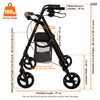MobiQuip Aluminium Rollator