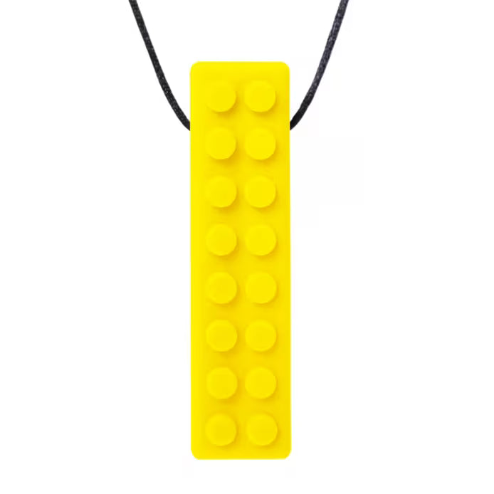 ARK Chewy Brick Stick® Necklace, Standard - Yellow Chew Aids Learning SPACE